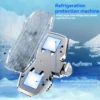 Metallic Silver Mobile Phone Radiator