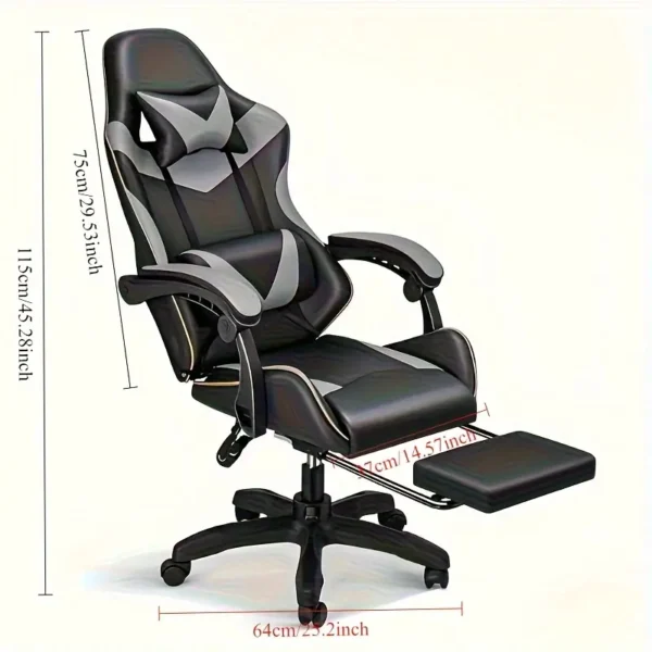 Ergonomic Rotating Gaming Chair