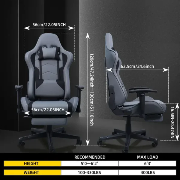 Ergonomic Gaming and Office Chair
