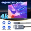 4K 60Hz HDTV Cable - High-Speed USB Type-C to HDTV Adapter