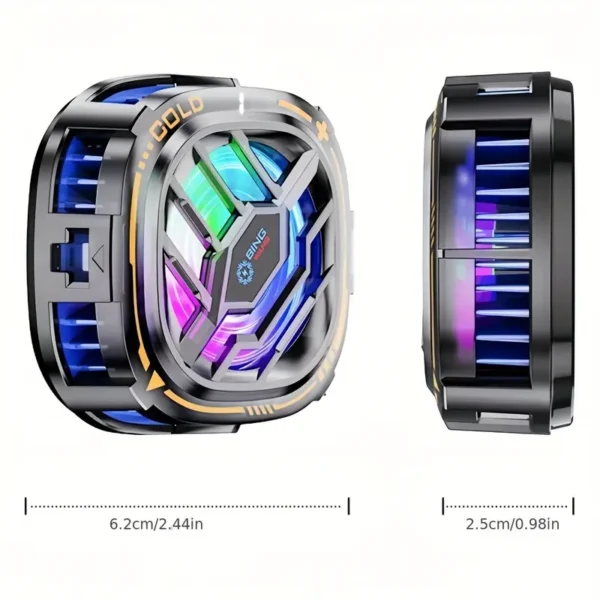 Magnetic Cooling Radiator with Digital Display